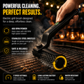 Electric BBQ Grill Brush – Cordless, Rechargeable & Adjustable