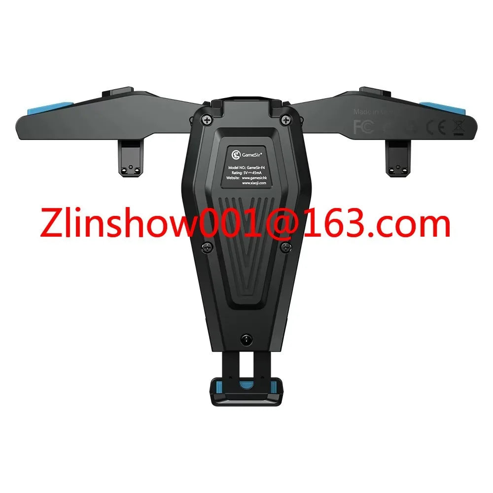 2026 New Zero Latency Newest F4 Falcon Plug and Play Mobile Gaming Controller Foldable Wings for Ios Android Phone