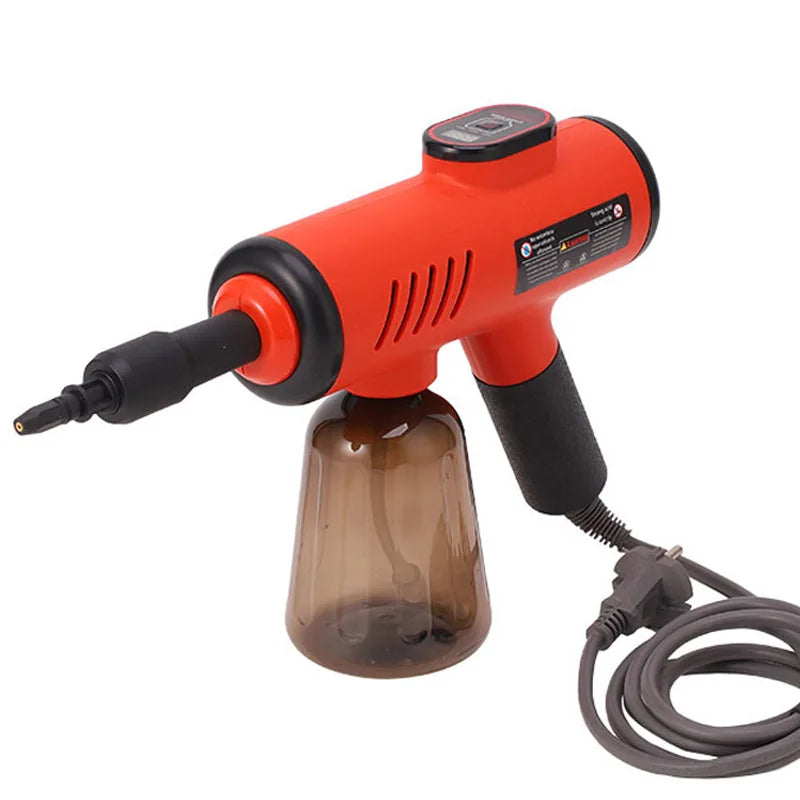 Multifunctional 1200W Household Electric High Temperature Steam Cleaner Portable Handheld Steamer Kitchen Brush Cleaning Machin