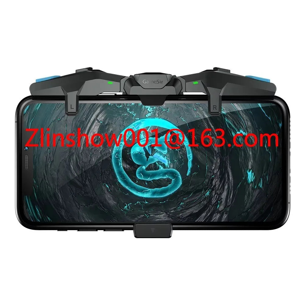 2026 New Zero Latency Newest F4 Falcon Plug and Play Mobile Gaming Controller Foldable Wings for Ios Android Phone