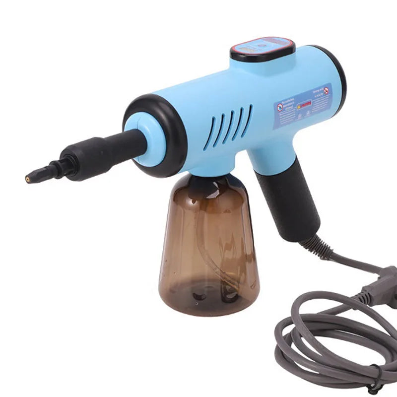 Multifunctional 1200W Household Electric High Temperature Steam Cleaner Portable Handheld Steamer Kitchen Brush Cleaning Machin